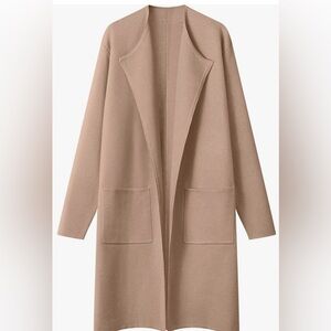 Women's open front Coat Sweater